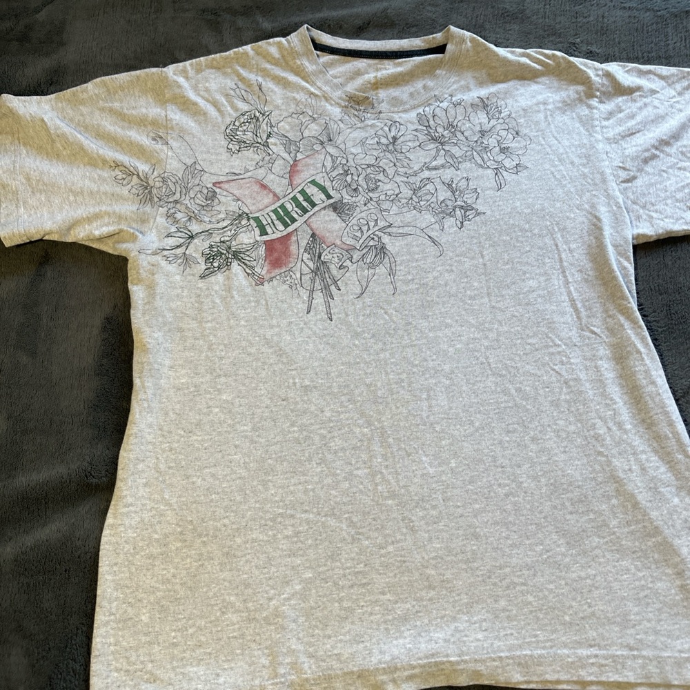 Hurley Gray Graphic Men's Shirt